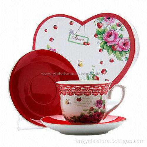 Porcelain Cup and Saucer